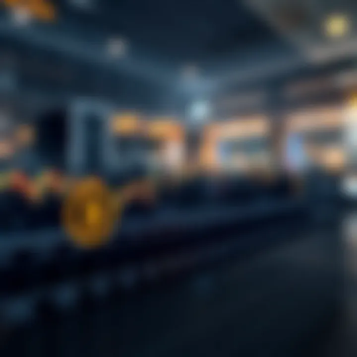 Graph showing Ace Coin price fluctuations over time with key market events noted