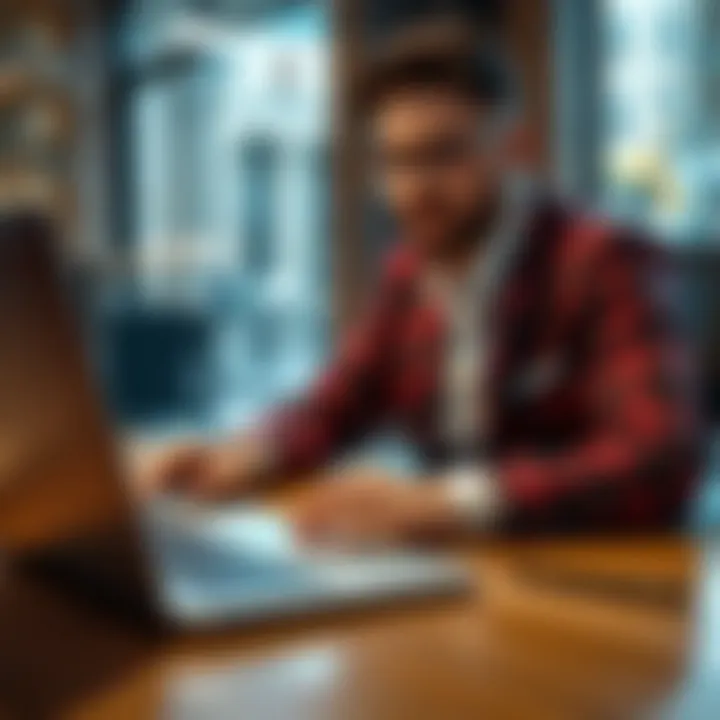 Illustration of digital marketing strategies for promoting affiliate programs online