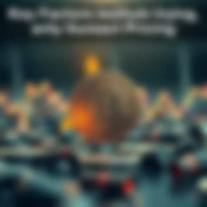 Visual representation of key factors impacting APT price including market demand, technical patterns, and investor sentiment