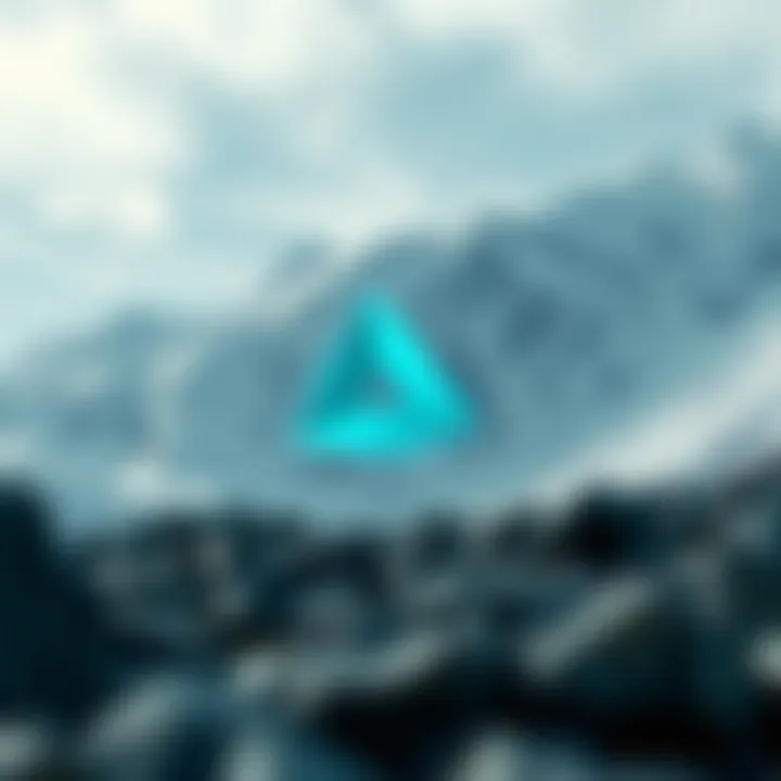 Illustration of Avalanche blockchain technology updates and competitive landscape impact on token value