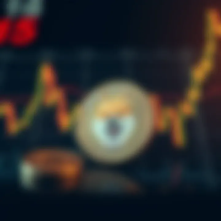 Graph showing Baby Doge coin price fluctuations with market indicators