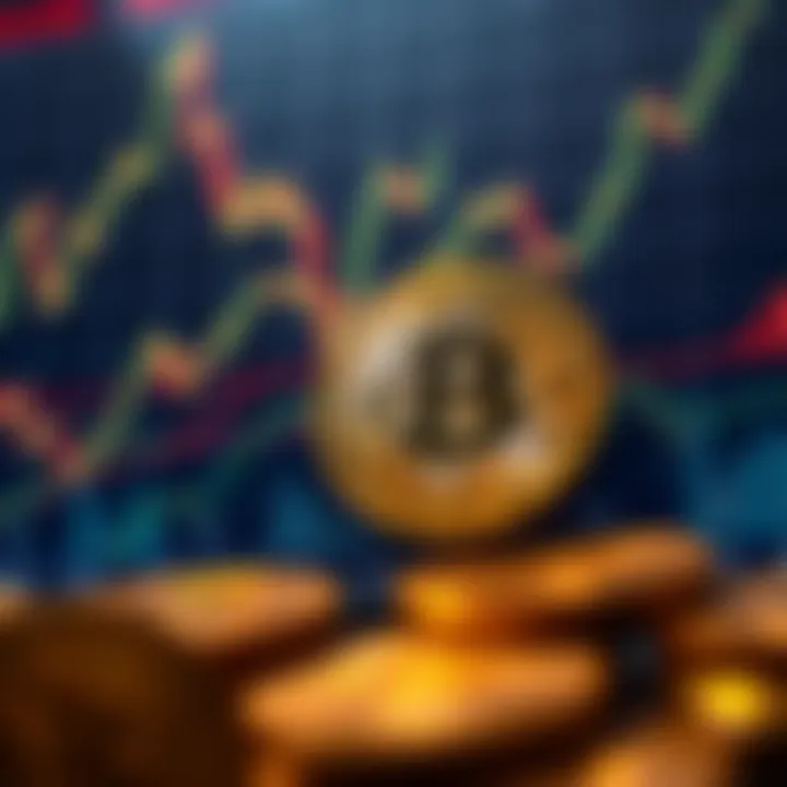 Graph showing Bitcoin Cash price fluctuations and market trends