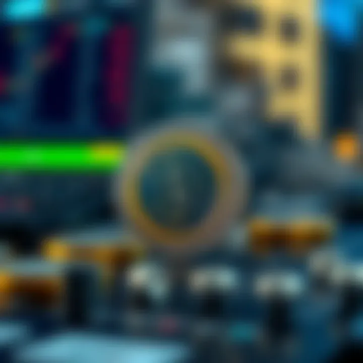 Digital representation of blockchain technology and BitTorrent Coin adoption