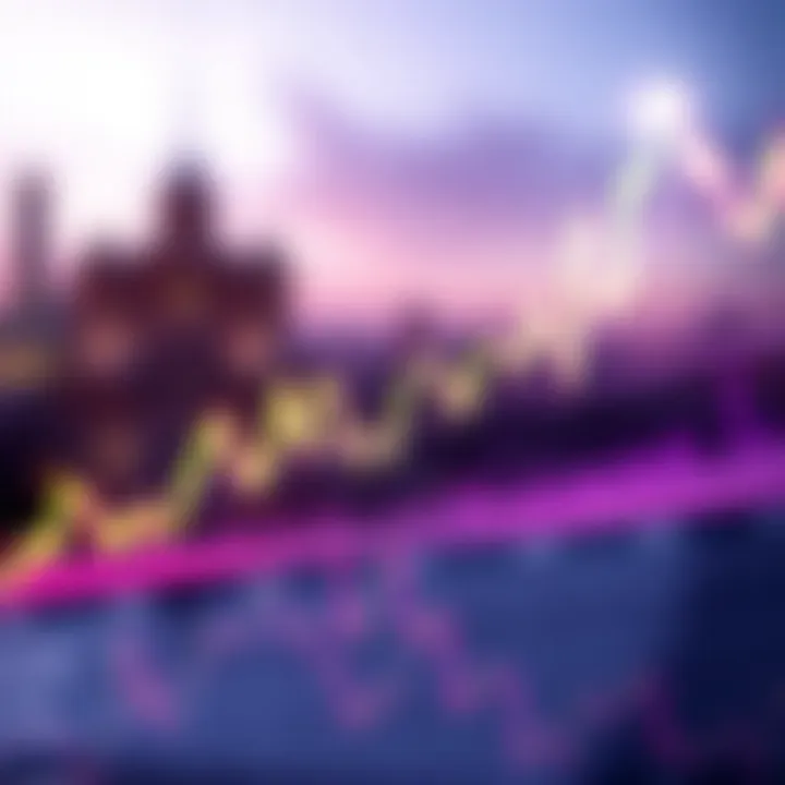 Graph showing BitTorrent Coin price fluctuations and market trends