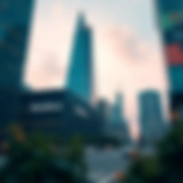 BlackRock headquarters with a focus on innovation and global financial influence