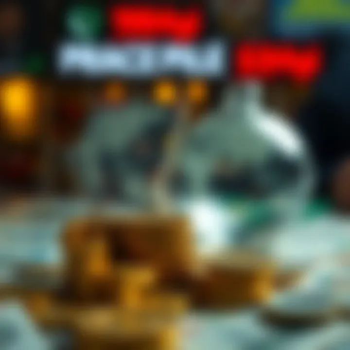 Visual representation of factors influencing currency investment including economic stability, inflation, and geopolitical events