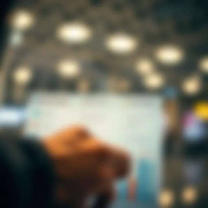 Graphical representation of app features like security, fees, and user experience comparison