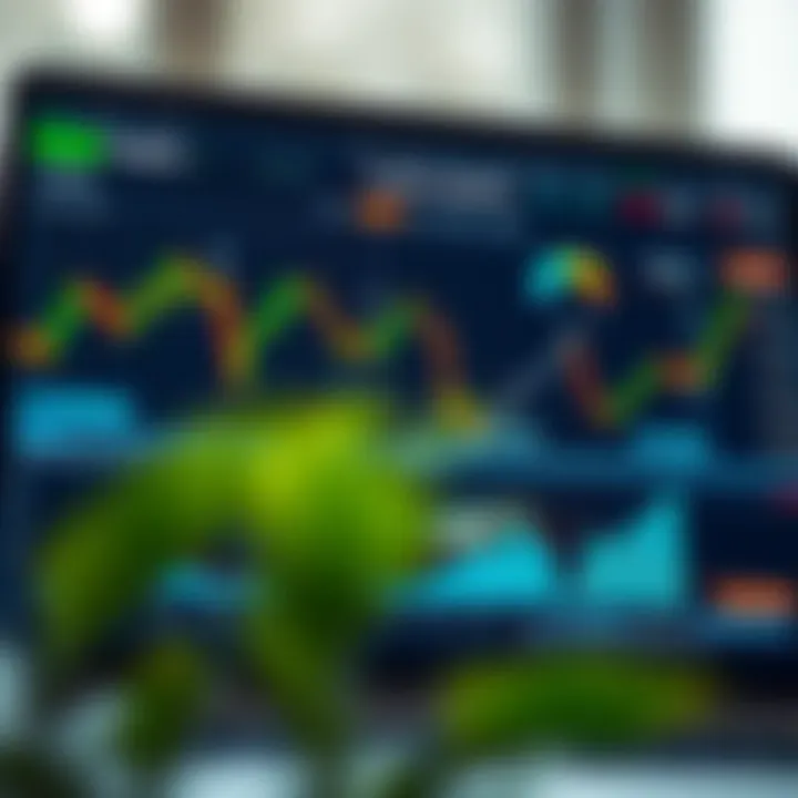 Essential Trading Concepts for Beginners Graphic showing key trading concepts such as charts, indicators, and market trends