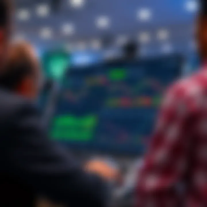 TradingView platform interface showing social networking features and real-time market updates tailored for Pakistani traders