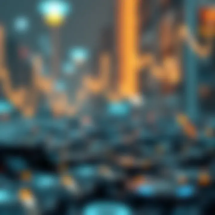 Conceptual illustration of blockchain technology and XRP regulatory updates