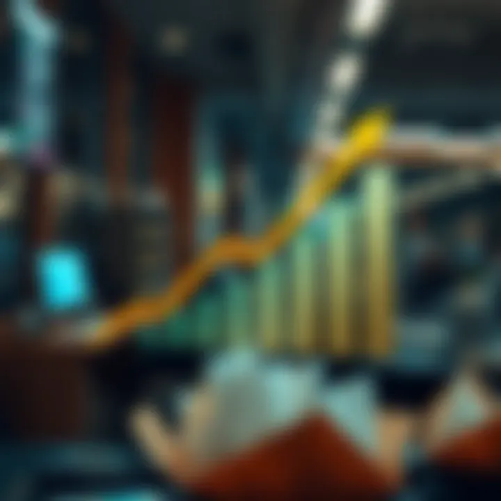 Graphical representation of business growth and efficiency improvements with Dropee Daily Combo integration