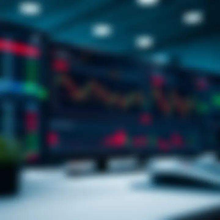 User-friendly interface of Exness Terminal showcasing multiple market charts and trading options
