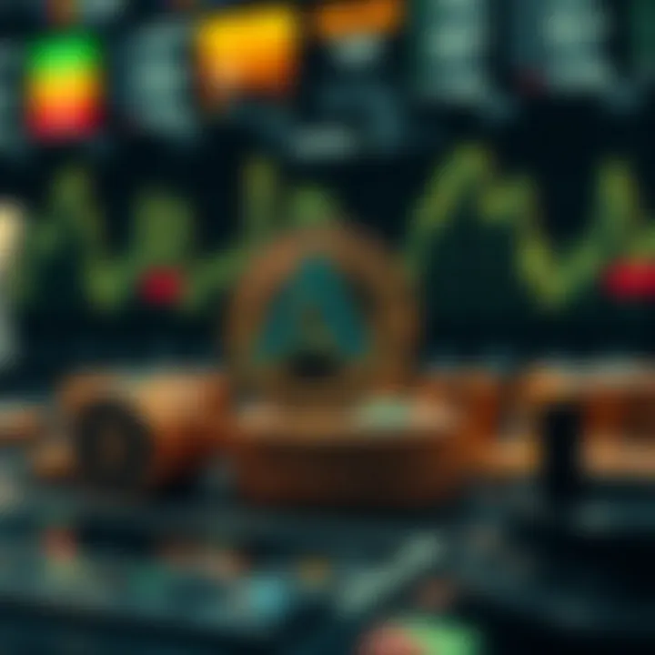 Digital representation of factors influencing Aptos market value in the crypto sector