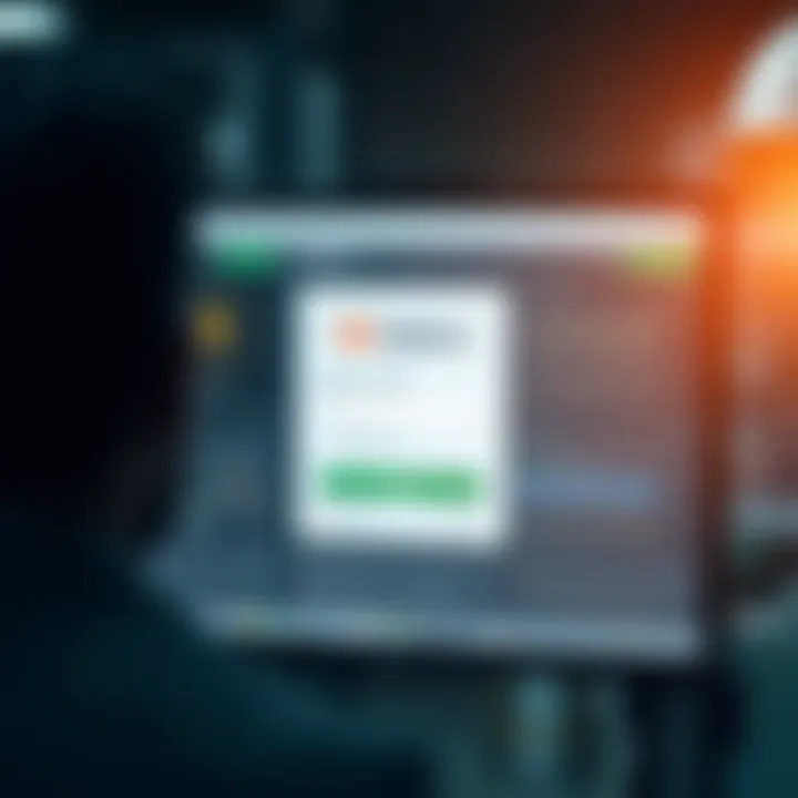 Secure login interface of IQ Option platform for Pakistani traders