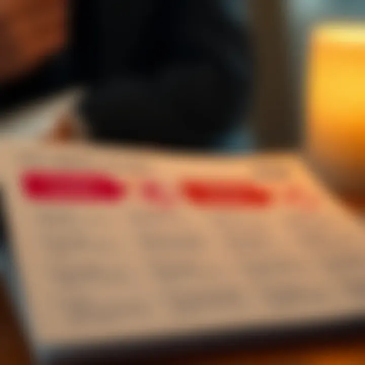 Graphic showing key factors for loan eligibility and financial benefits alongside potential risks in borrowing