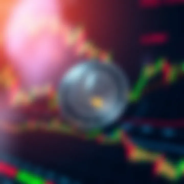 Market Factors Impacting LUNC Coin Value Illustration of market factors influencing LUNC coin value including charts and financial indicators