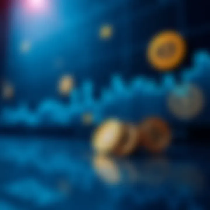 Magic Coin Price Trends and Market Analysis Graph showing upward and downward trends of Magic Coin price over time with digital currency symbols