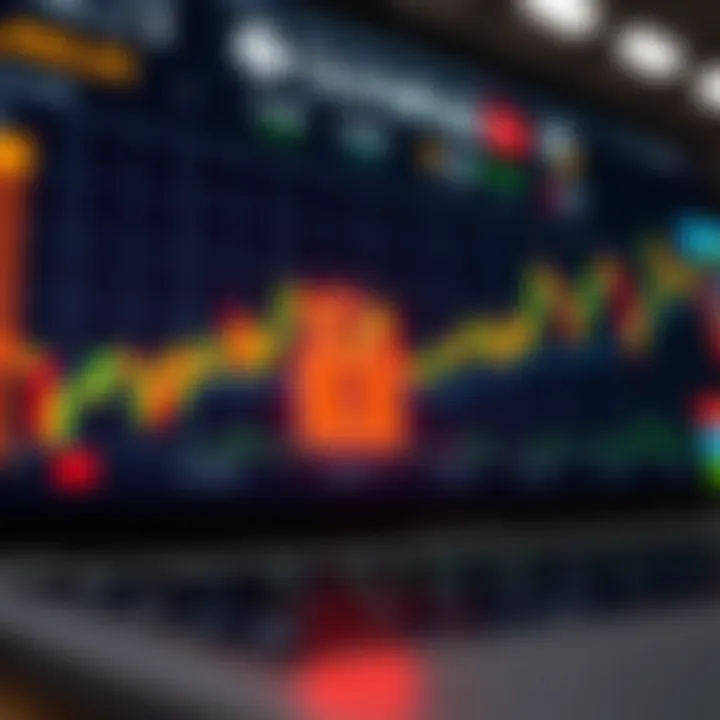 Illustration of financial graphs and secure digital transactions representing trading security and risk management