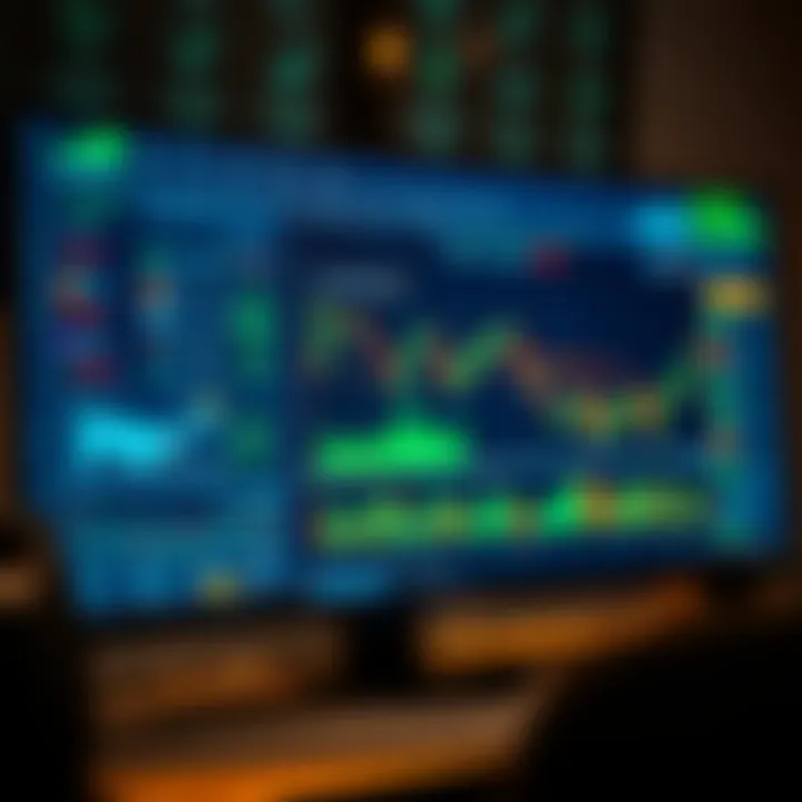 Trading Instruments and Risk Management in Pakistan Illustration of a computer screen showing trading instruments, risk indicators, and regulatory icons for Pakistani investors