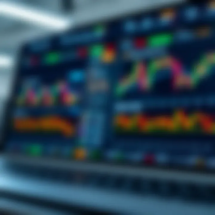 User interface of Quotex platform displaying various trading instruments and charts in real-time