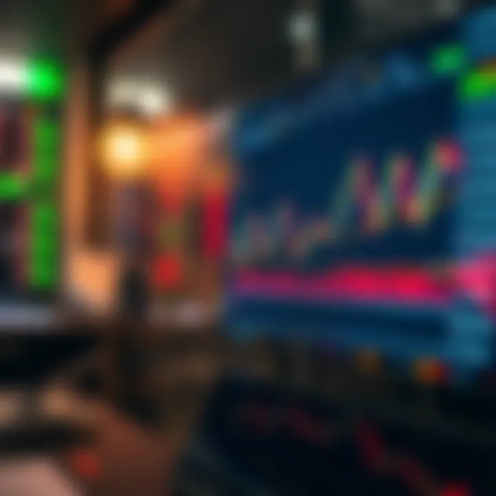 User interface displaying trading charts and options on Quotex platform
