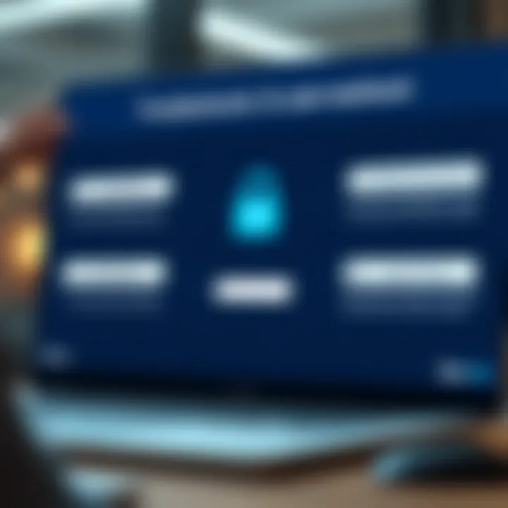 Login Troubleshooting and User Support Features Graphical representation of troubleshooting tips and support options for resolving login difficulties