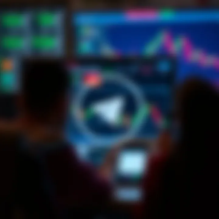 Graphic depicting strategies for verifying and selecting reliable forex Telegram groups