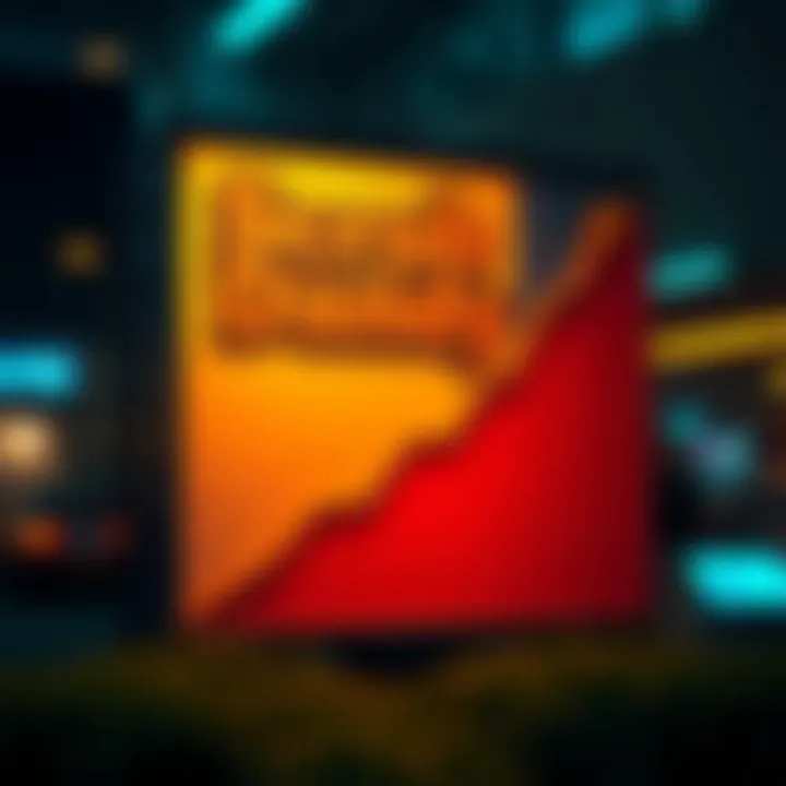 Scrub Daddy's Business Expansion and Revenue Growth Graph showing upward business growth with Scrub Daddy branding