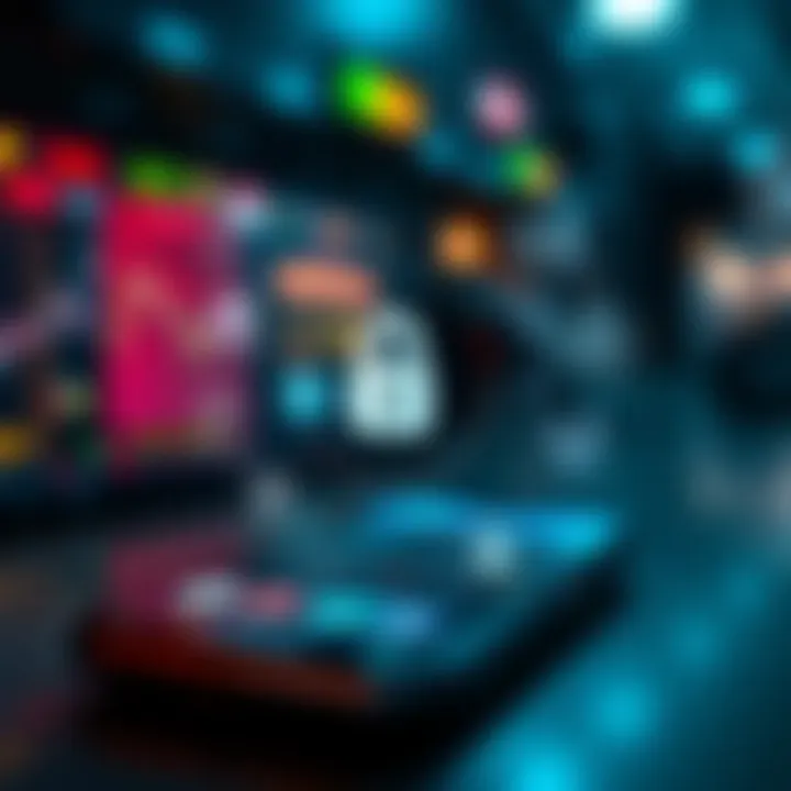 Secure mobile trading platform showing authentication and encryption icons to ensure user data protection