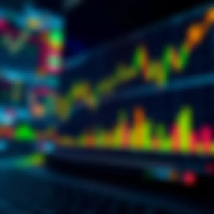 Illustration of risk management and strategy planning in trading with charts and arrows
