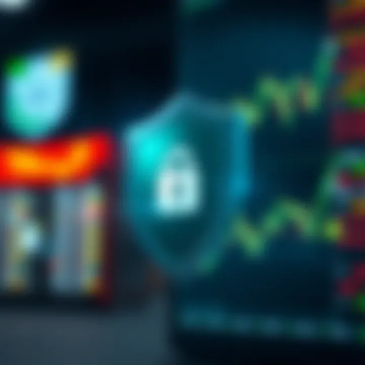 Security and Regulatory Framework for Trading Websites in Pakistan Security shield icon representing online trading safety and regulatory compliance in Pakistan