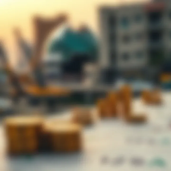 Illustration of global investment opportunities with a focus on emerging markets and Pakistan's economy