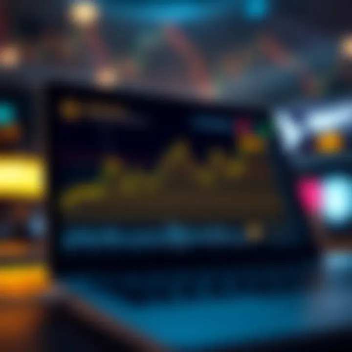 Telegram chat showing Binance VIP trading signals with upward market trend indicators