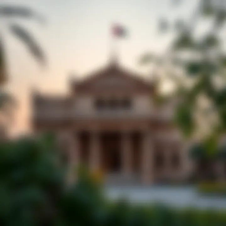 Key Legal Institutions and Dispute Resolution in Pakistan Illustration of courthouse building representing legal institutions and dispute resolution