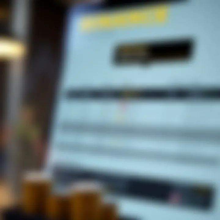 Chart illustrating minimum deposit limits for different currencies on Binance