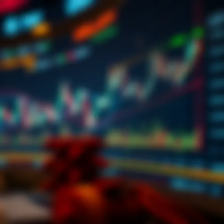 Graph showing USDJPY currency pair fluctuations over recent months with trend lines and support resistance levels