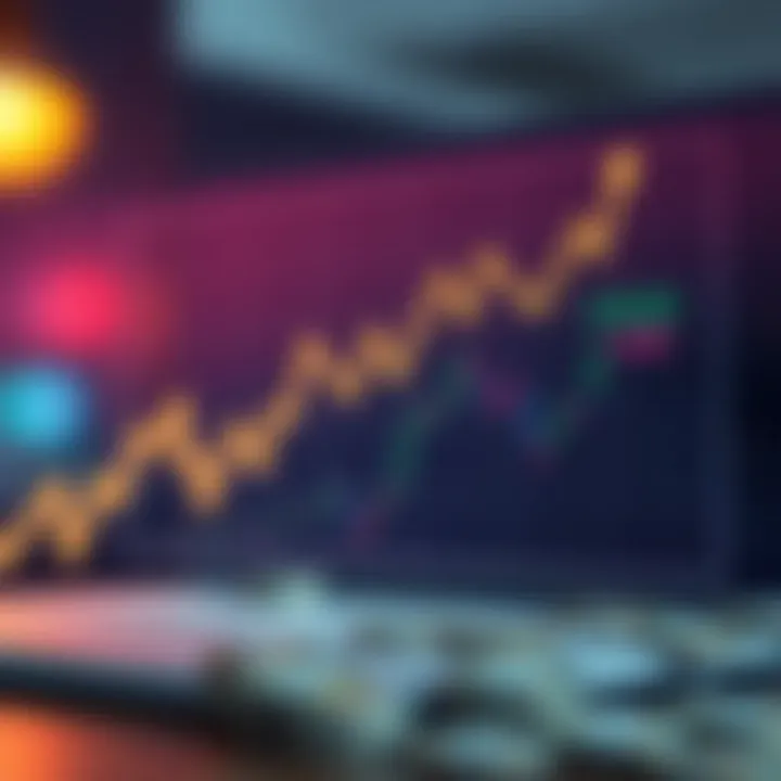 Graph showing upward trend in US Dollar to Pakistani Rupee exchange rate over ten days